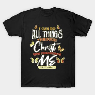 I Can Do All Things Philippians 4 13 T-Shirt